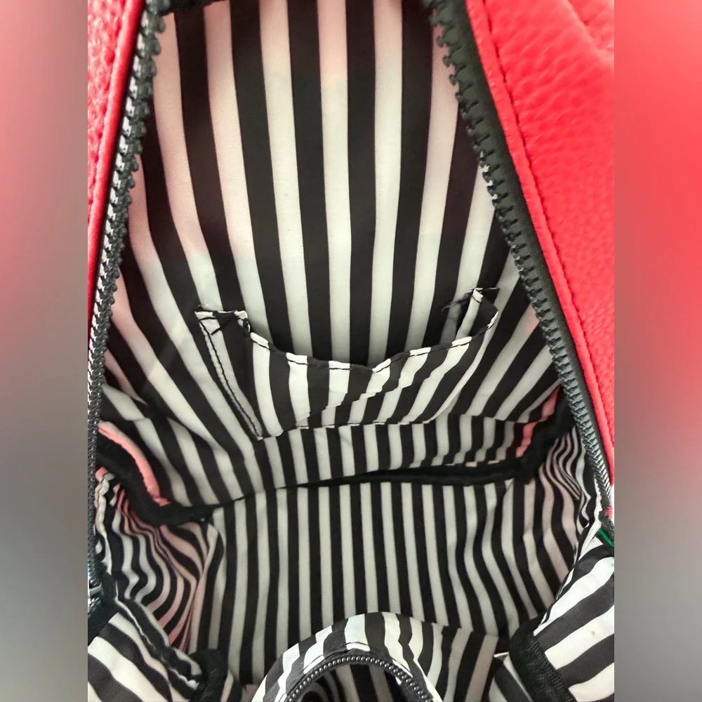 NWOT Marc Tetro Red Westie Dog Mini‎ Zippered Backpack, OS